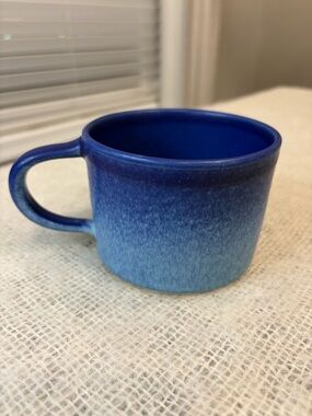 Anthropologie Delila Blue Stoneware Mug - Made in 🇵🇹 Portugal